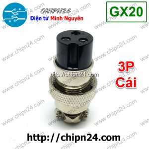 (F126) Jack GX20-3P Cái