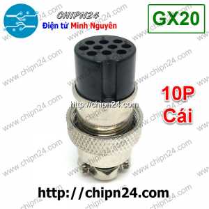 (F127) Jack GX20-10P Cái