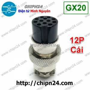 (F127) Jack GX20-12P Cái