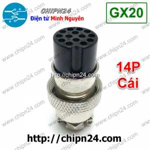 (F127) Jack GX20-14P Cái