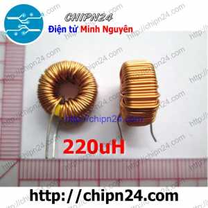 Cuộn cảm xuyến 3A 220uH DIP (LM2576 LM2596)