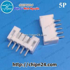 [10 cái] Header 5P PH2.0-5P Đực Thẳng