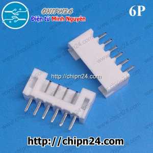 [10 cái] (F289) Header 6P PH2.0-6P Đực Thẳng