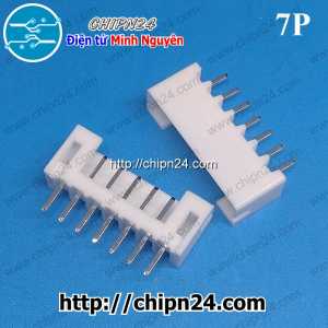 [10 cái] (F289) Header 7P PH2.0-7P Đực Thẳng