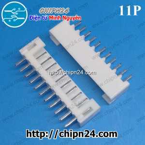 [10 cái] (F290) Header 11P PH2.0-11P Đực Thẳng