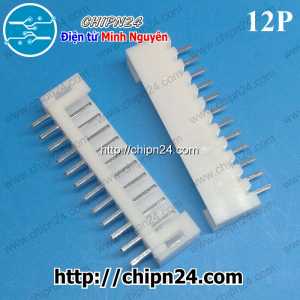 [10 cái] Header 12P PH2.0-12P Đực Thẳng