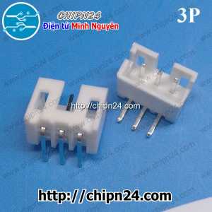 [10 cái] (F292) Header 3P PH2.0-3P Đực Cong