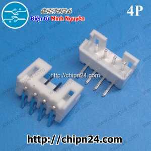 [10 cái] Header 4P PH2.0-4P Đực Cong