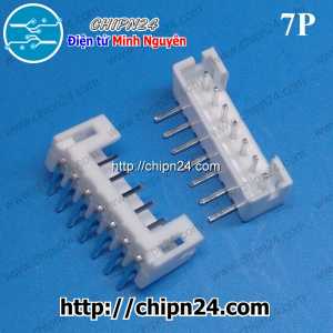 [10 cái] (F292) Header 7P PH2.0-7P Đực Cong
