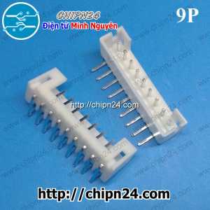 [10 cái] (F292) Header 9P PH2.0-9P Đực Cong