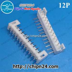 [10 cái] (F293) Header 12P PH2.0-12P Đực Cong
