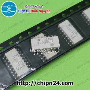 (SOP) Opto Dán TLP281-4GB SOP-16 Trắng Hàng Tốt (SMD) (TLP281-4)
