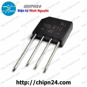 (F56) Cầu Diode KBL410 4A 1000V (4A dẹt)