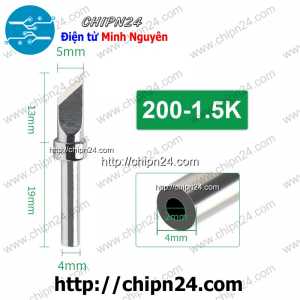 (K25) Đầu Mũi Hàn 200-1.5K Dao Ốm