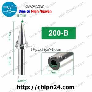(K24) Đầu Mũi Hàn 200-B Tròn