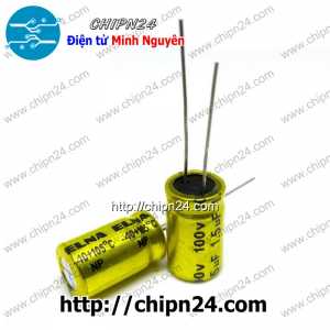 (F222) Tụ điện không phân cực Dọc 1.5uF 100V 10x17mm phân tần bảo vệ loa treble ELNA