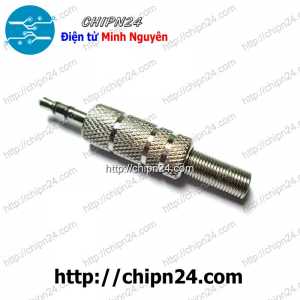 Đầu Jack Audio 3.5mm Kẽm hàn dây
