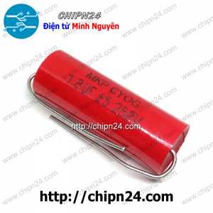 (F226) Tụ Audiophiler 1.8uF 250V 185J màu đỏ (Tụ Audio)
