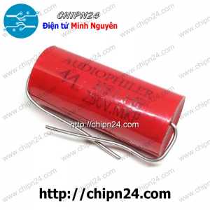 (F226) Tụ Audiophiler 3uF 250V 305J màu đỏ (Tụ Audio)