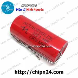 (F226) Tụ Audiophiler 3.3uF 250V 335J màu đỏ (Tụ Audio)