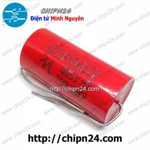(F226) Tụ Audiophiler 4uF 250V 405J màu đỏ (Tụ Audio)
