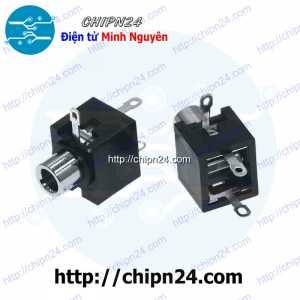 Jack Audio 3.5mm PJ-301 3pin loại bắt ốc