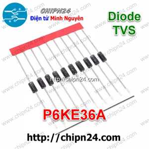 [10 con] () P6KE36A Diode TVS 1 chiều