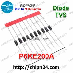 [10 con] () P6KE200A Diode TVS 1 chiều