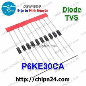 [10 con] () P6KE30CA Diode TVS 2 chiều