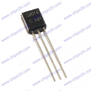 [25 con] Transistor S9014 TO-92 45V NPN 100MA (9014)