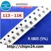 50-con-dien-tro-dan-smd-0805-11k-5-ky-hieu-0805-113 - ảnh nhỏ  1