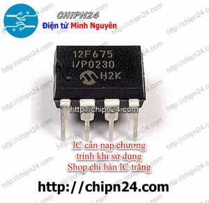 (DIP) IC PIC12F675-I/P DIP-8 (PIC 12F675-I/P PIC12F675)