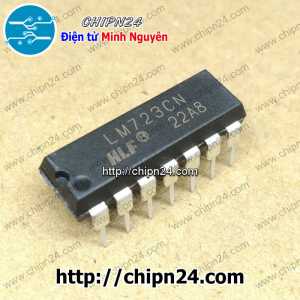 (DT) IC LM723 DIP-14 Hàng Tốt (LM723CN)