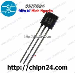 [10 con] (KT1) Transistor KSP42 TO-92 NPN 500mA 300V (MPSA42 A42)