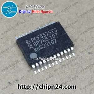 [SOP] IC Dán PCF8575TS SSOP-24 (SMD) (PCF8575CTS PCF8575)