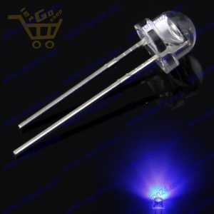 [50 con] (TK24) Led 5mm Lùn màu Xanh Dương