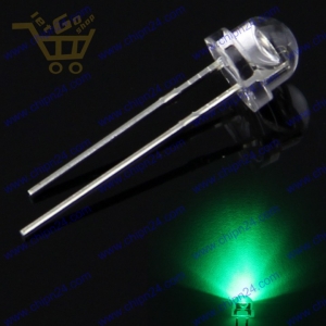 [50 con] Led 5mm Lùn màu Xanh Lá