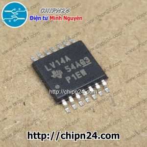 (SOP) IC Dán LV14A TSSOP-14 Hàng Tốt (SMD) (SN74LV14APWR 74LV14A)