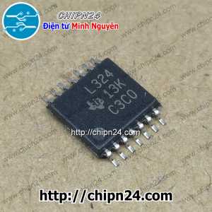 (SOP) IC Dán L324 TSSOP-14 Hàng Tốt (SMD) (LM324PWR LM324PW LM324)