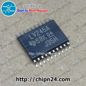 [SOP] IC Dán LV245A TSSOP-20 Hàng Tốt (SMD) (SN74LV245APWR 74LV245)