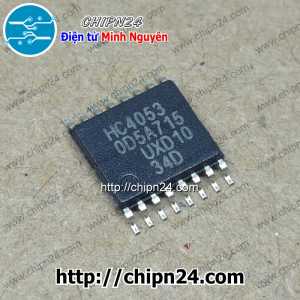 (SOP) IC Dán HC4053 TSSOP-16 Hàng Tốt (SMD) (74HC4053PW 74HC4053)