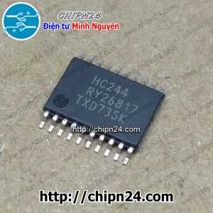 (SOP) IC Dán HC244 TSSOP-20 Hàng Tốt (SMD) (74HC244PW 74HC244)