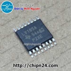 [SOP] IC Dán LV165A TSSOP-16 Hàng Tốt (SMD) (SN74LV165APWR 74LV165)