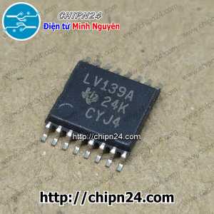 [SOP] IC Dán LV139A TSSOP-16 Hàng Tốt (SMD) (SN74LV139APWR/G4 SN74LV139APWT 74LV139)