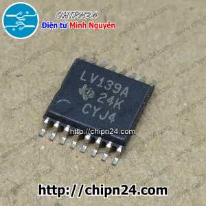 (SOP) IC Dán LV139A TSSOP-16 Hàng Tốt (SMD) (SN74LV139APWR/G4 SN74LV139APWT 74LV139)