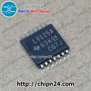 (SOP) IC Dán LV125A TSSOP-14 Hàng Tốt (SMD) (SN74LV125APWR 74LV125)