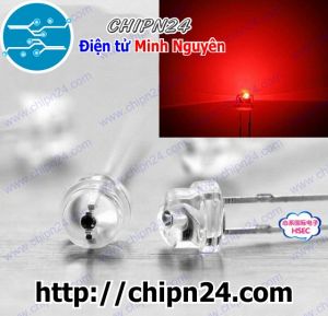 [50 con] (TK24) Led 5mm Lùn màu Đỏ