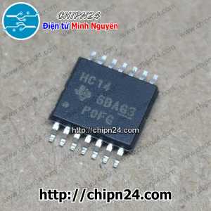 (SOP) IC Dán HC14 TSSOP-14 Hàng Tốt (SMD) (SN74HC14PWR 74HC14)