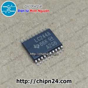 (SOP) IC Dán LC244A TSSOP-20 Hàng Tốt (SMD) (SN74LVC244APWR 74LVC244A)