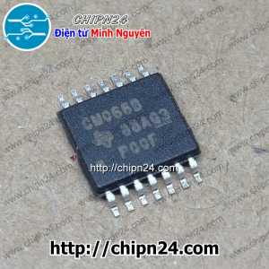 (SOP) IC Dán CM066B TSSOP-14 Hàng Tốt (SMD) (CD4066BPWR CD4066BPW CD4066)